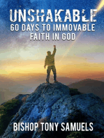 Unshakable: 60 Days to Immovable Faith in God