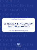 O ser e a linguagem em Drummond: uma leitura hermenêutica da poesia