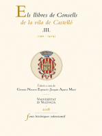 Els llibres de Consells de la vila de Castelló III: (1391-1404)