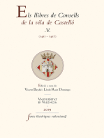 Els llibres de Consells de la vila de Castelló V: (1411-1417)