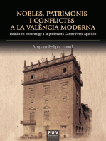 Nobles, patrimonis i conflictes a la València moderna: Estudis en homenatge a la professora Carme Pérez Aparicio