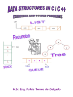 Data Structures in C / C ++: Exercises and Solved Problems