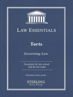 Torts, Law Essentials