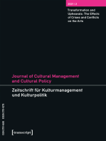 Journal of Cultural Management and Cultural Policy/Zeitschrift für Kulturmanagement und Kulturpolitik: Vol. 7, Issue 2: Transformation and Upheavals: The Effects of Crises and Conflicts on the Arts