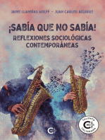 ¡Sabía que no sabía!: Reflexiones sociológicas contemporáneas