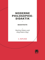 Moderne Philosophiedidaktik: Basistexte
