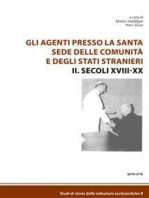 Gli agenti presso la Santa Sede delle comunità e degli Stati stranieri: II. Secoli XVIII-XX