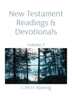 New Testament Readings & Devotionals: Volume 3