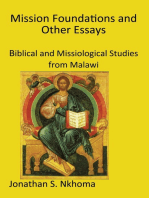 Mission Foundations and other Essays: Biblical and Missiological Studies from Malawi