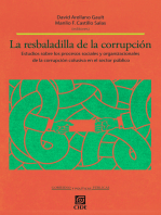 La resbaladilla de la corrupción: Estudios sobre los procesos sociales y organizacionales de la corrupción colusiva en el sector público