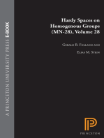 Hardy Spaces on Homogeneous Groups. (MN-28), Volume 28