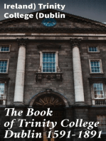 The Book of Trinity College Dublin 1591-1891