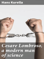 Cesare Lombroso, a modern man of science