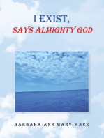 I Exist, Says Almighty God