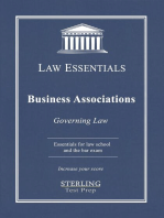 Business Associations, Law Essentials