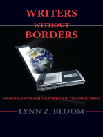 Writers Without Borders: Writing and Teaching Writing in Troubled Times