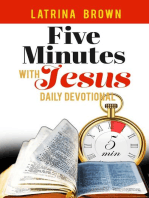Five Minutes with Jesus: Daily Devotional