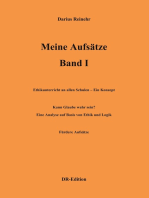 Meine Aufsätze Band I