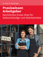 Praxiswissen Arbeitgeber: rechtliches Know-how für Selbstständige und Kleinbetriebe