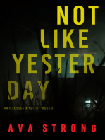 Not Like Yesterday (An Ilse Beck FBI Suspense Thriller—Book 3)