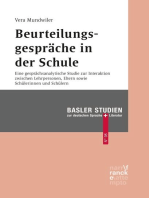 Beurteilungsgespräche in der Schule: Eine gesprächsanalytische Studie zur Interaktion zwischen Lehrpersonen, Eltern sowie Schülerinnen und Schülern