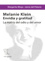 Melanie Klein. Envidia y gratitud