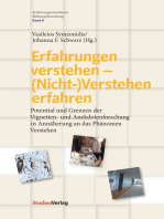 Erfahrungen verstehen – (Nicht-)Verstehen erfahren: Potential und Grenzen der Vignetten- und Anekdotenforschung in Annäherung an das Phänomen Verstehen