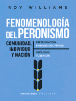 Fenomenología del peronismo: Comunidad, individuo y nación