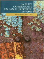 La élite gobernante en San Luis Potosí, 1997-2009