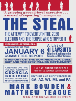The Steal: The Attempt to Overturn the 2020 Election and the People Who Stopped It