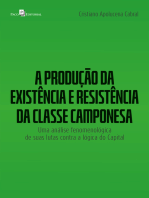 A produção da existência e resistência da classe camponesa: Uma análise fenomenológica de suas lutas contra a lógica do capital