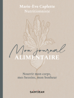 Mon journal alimentaire