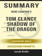 Summary of Tom Clancy Shadow of the Dragon, Book 20 by Marc Cameron : Discussion Prompts