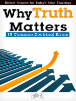 Why Truth Matters: Common Errors in Doctrine