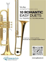 10 Romantic Easy duets for Bb Trumpet and Trombone B.C.