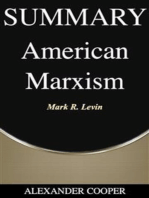 Summary of American Marxism: by Mark R. Levin - A Comprehensive Summary