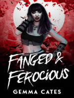 Fanged and Ferocious: Almost Human Vampire Romance, #2