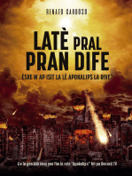 Latè pral pran dife