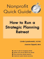 Nonprofit Quick Guide: How to Run a Strategic Planning Retreat