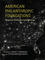 American Philanthropic Foundations: Regional Difference and Change