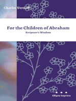 For the Children of Abraham: Scripture's Wisdom