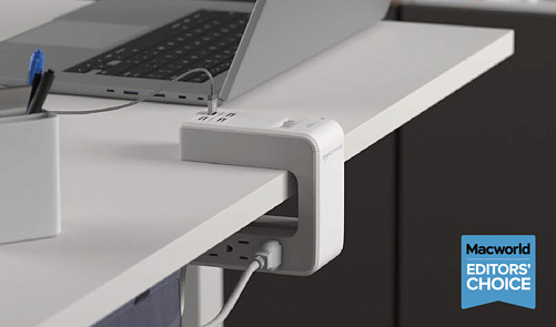 AmazonCommercial AC And USB Desktop Outlet With Surge Protection: Power ...