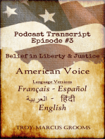 American Voice Podcast: Episode #3 Transcript