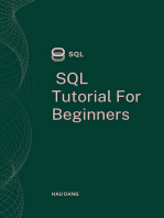 SQL Tutorial For Beginners