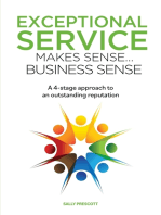Exceptional Service Makes Sense...Business Sense