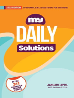 My Daily Solutions 2022 January-April: My Daily Solutions Devotional