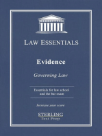 Evidence, Law Essentials
