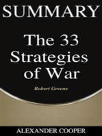 Summary of The 33 Strategies of War: by Robert Greene - A Comprehensive Summary