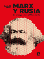 Marx y Rusia: Un ensayo sobre el Marx tardío