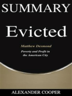 Summary of Evicted: by Matthew Desmond - Poverty and Profit in the American City - A Comprehensive Summary